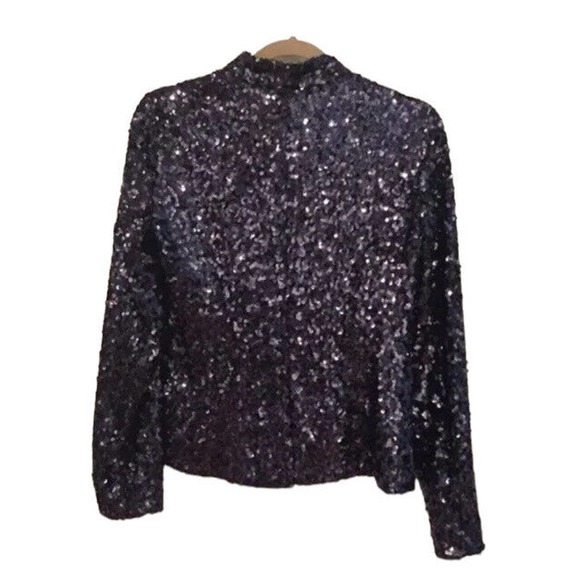 London Jean Sequin Blazer - Picture 3 of 4